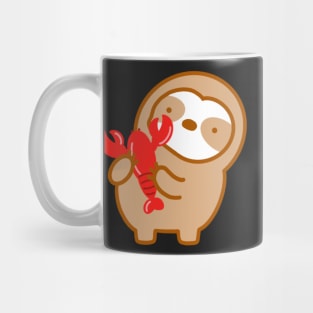 Cute Lobster Sloth Mug